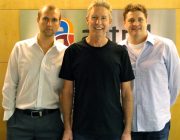 Randy with Mike Bendixen, PD of NewsTalk 1010 Toronto and Chris Ebbott, PD of Virgin 99.9
