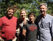 Randy with Jeff, Jenn and Bert from The Bert Show