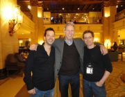 Randy with Mark Bergman and Chris Bury at CMW